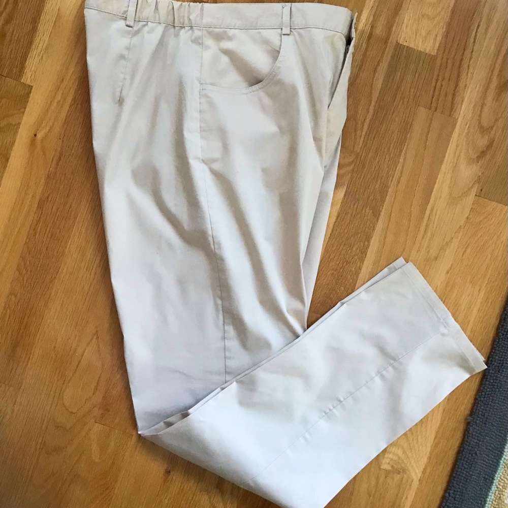 TravelSmith Light Khaki Pants, Size 10